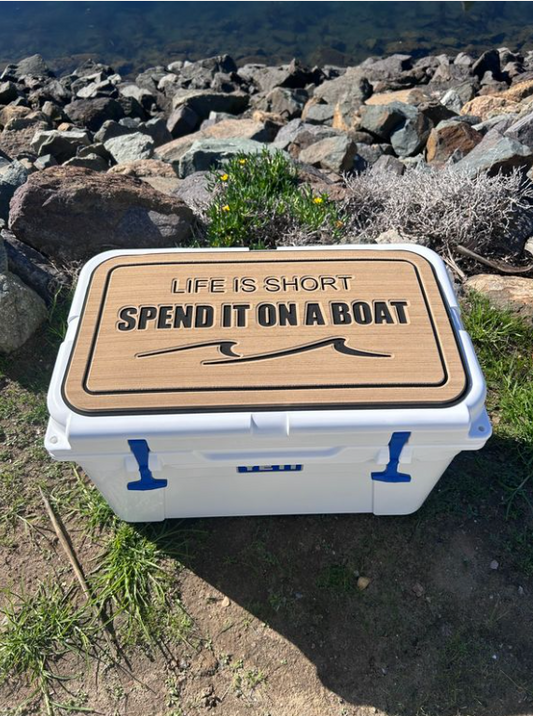 Spend It On A Boat Cooler Pad - Sized For Yeti Tundra 45